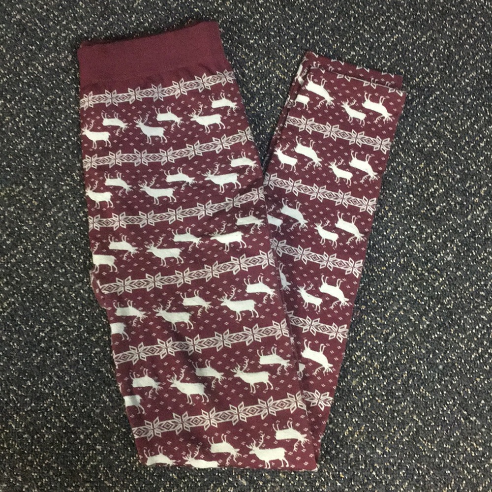 Women’s reindeer leggings